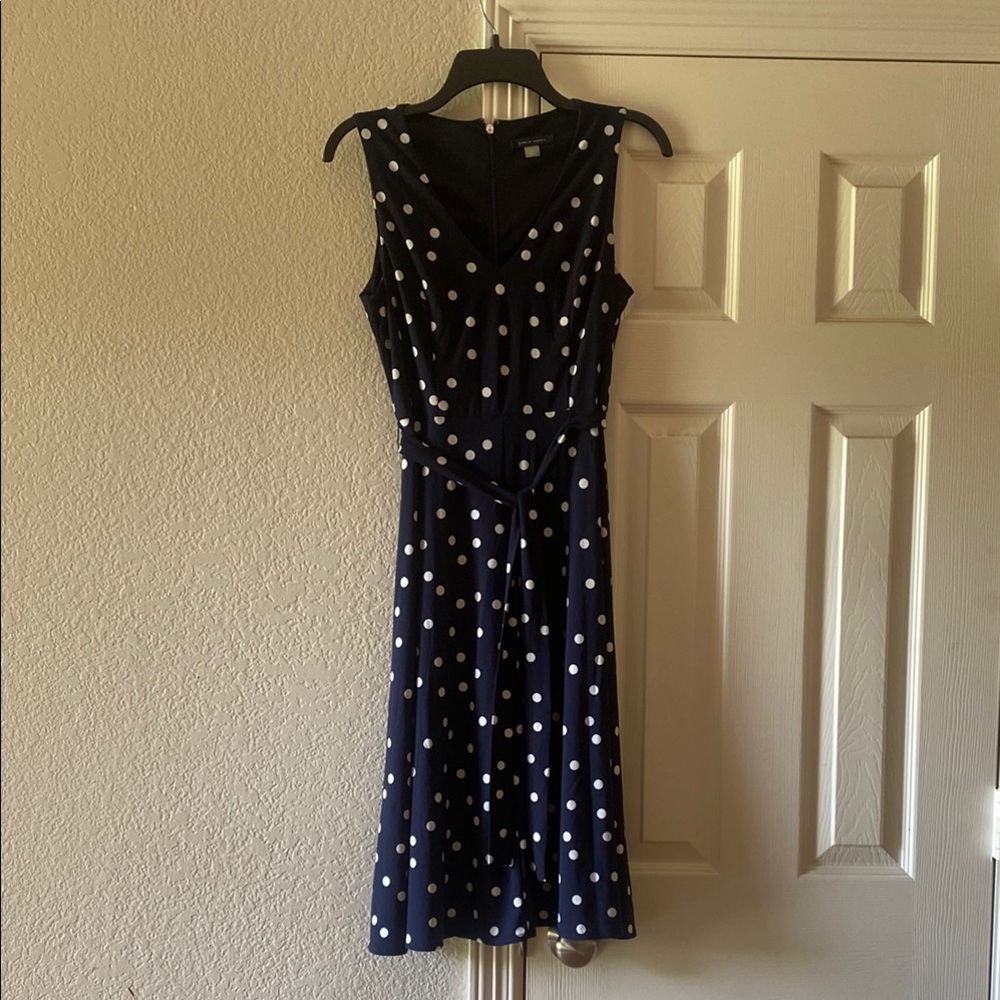 Tommy Hilfiger Blue Sleeveless V-Neck Sundress